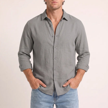 Torquay Cotton Linen Shirt