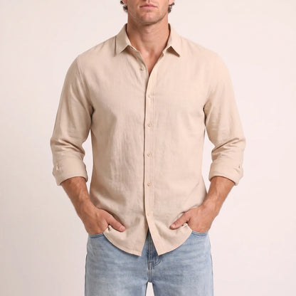Torquay Cotton Linen Shirt