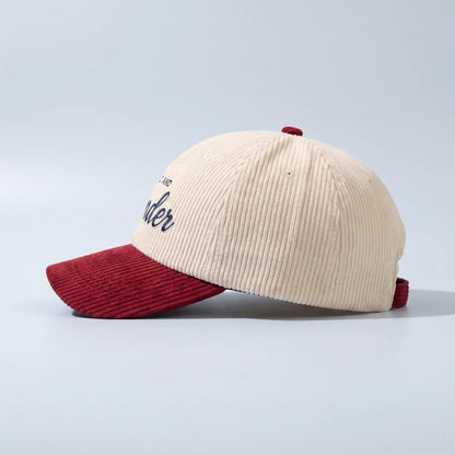 Yarra Corduroy Baseball Cap