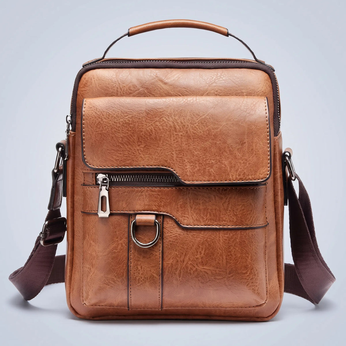 The Harper Shoulder Bag - Brown