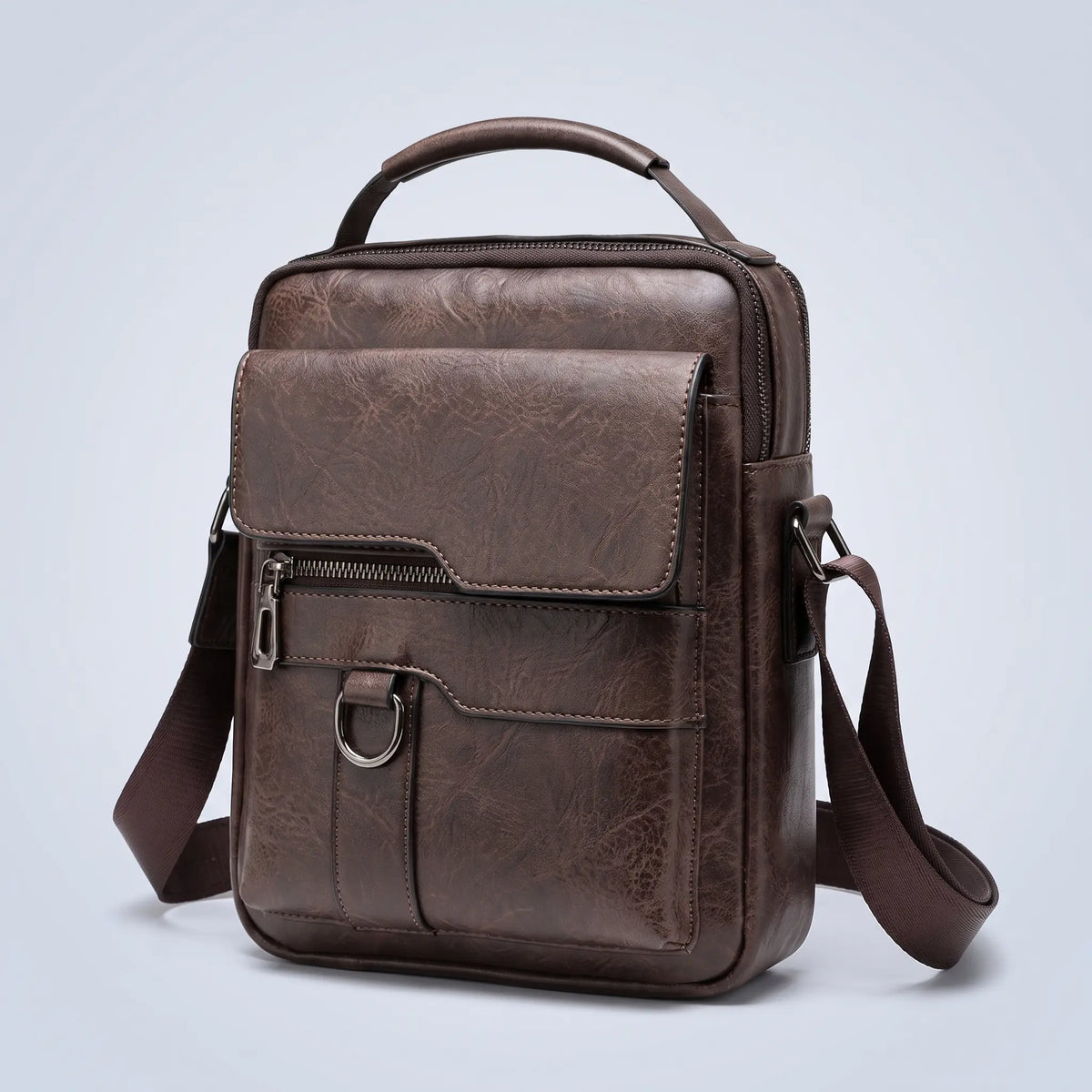 The Harper Shoulder Bag - Dark Brown